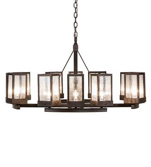 36" Wide Parker Henry 12 Light Chandelier