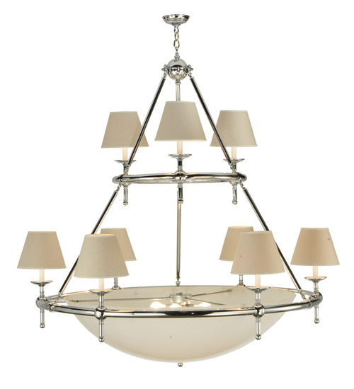 60"W Messina 2 Tier Chandelier