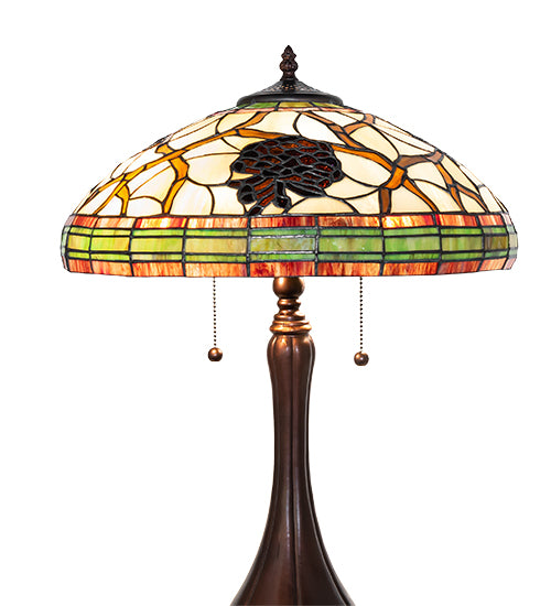 23" High Pinecone Table Lamp