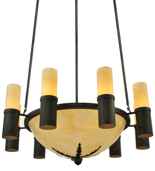 61" Wide Bella Sala 9 Arm Chandelier