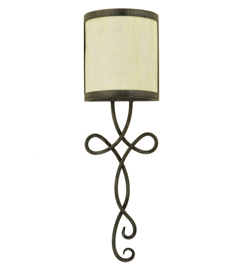 9" Wide Volta Wall Sconce