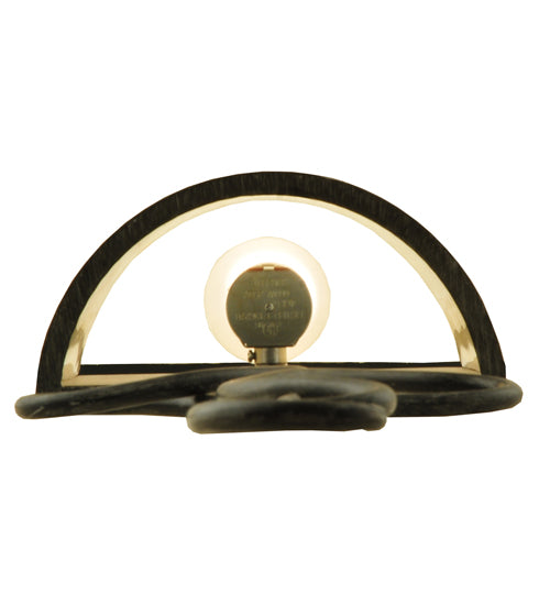 9" Wide Volta Wall Sconce