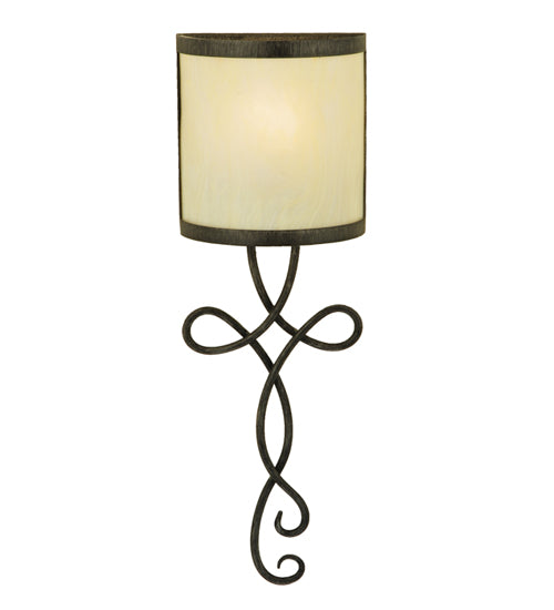 9" Wide Volta Wall Sconce