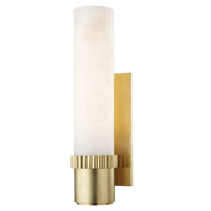 Argon Wall Sconce - Aged Brass