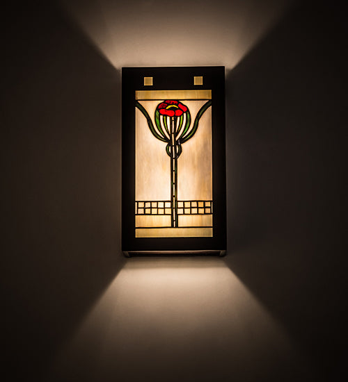 7.5"W Parker Poppy Wall Sconce