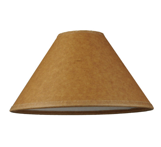 8"W X 4.25"H Taos Brown Parchment Shade