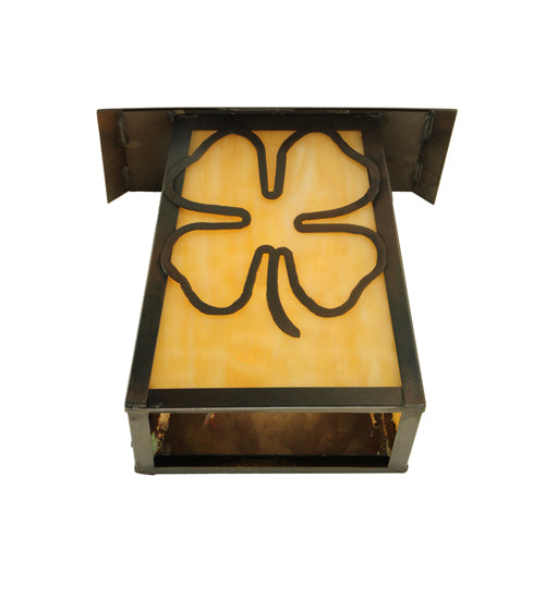 9"W Stillwater Shamrock Wall Sconce