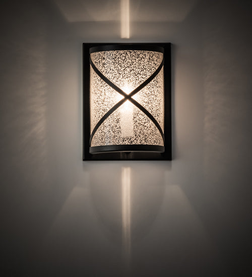 6" Wide Whitewing Wall Sconce