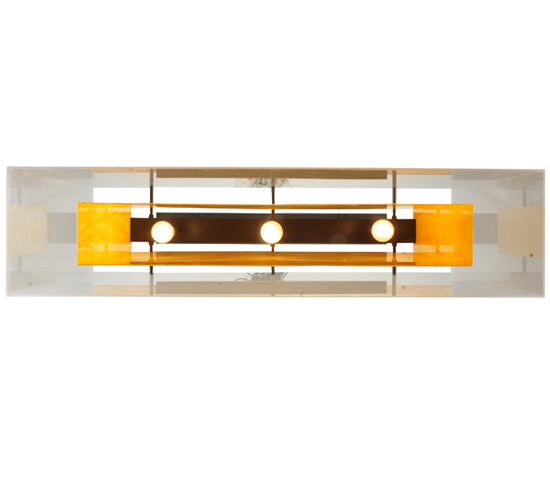 48"L Quadrato Shadow Box Oblong Pendant