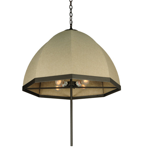 32"W Eliptic Textrene Pendant