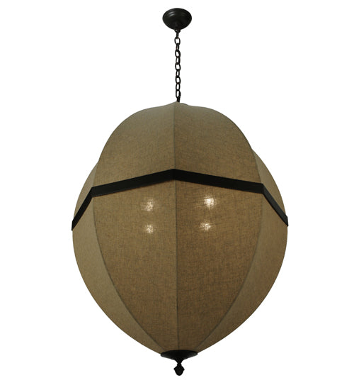 32"W Eliptic Textrene Pendant