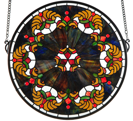 18"W X 18"H Middleton Stained Glass Window