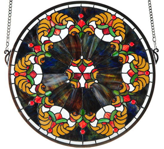 18"W X 18"H Middleton Stained Glass Window