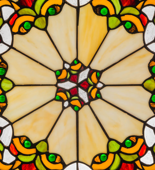 18"W X 18"H Middleton Stained Glass Window