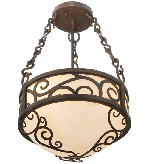 12" Wide Lilliana Inverted Pendant