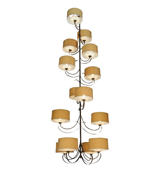 60"W Sequoia 14 Arm Chandelier