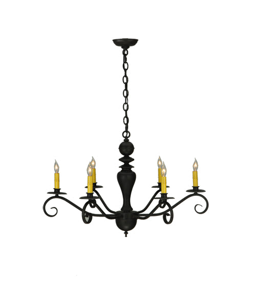 33" Wide Emory 6 Light Chandelier