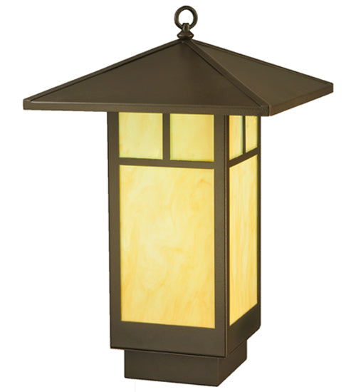 16"Sq Seneca T Mission LED Lantern Pendant