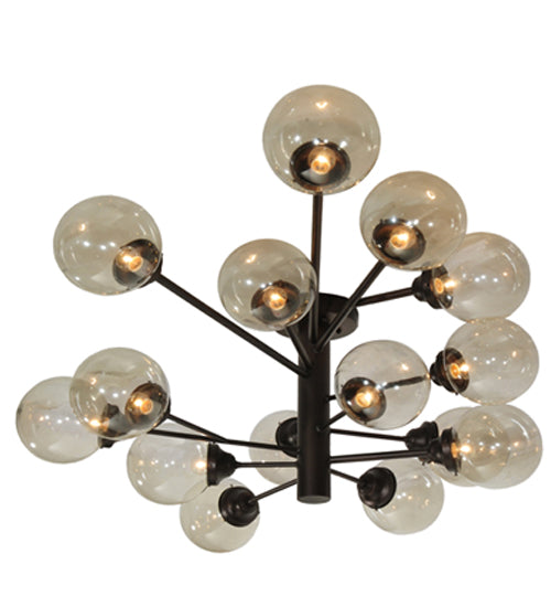 64"L Galaxy 15 Lt Oblong Chandelier