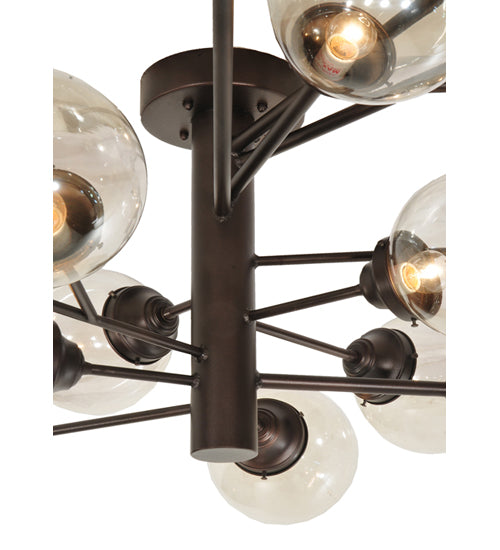 64"L Galaxy 15 Lt Oblong Chandelier