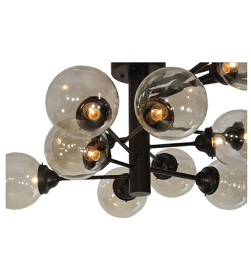 64"L Galaxy 15 Lt Oblong Chandelier