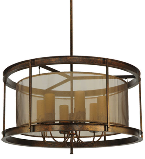 42" Wide Cordoba 6 Light Pendant