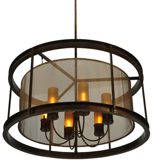 42" Wide Cordoba 6 Light Pendant