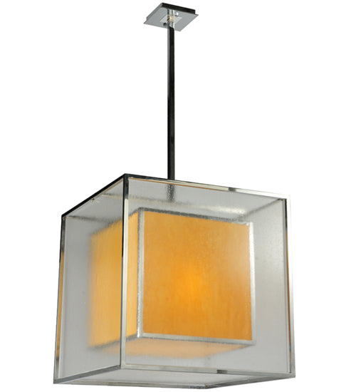 22"Sq Quadrato Lange Pendant