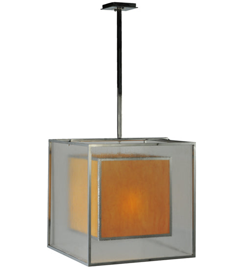 22"Sq Quadrato Lange Pendant