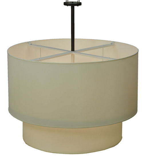 36" Wide Cilindro 2 Tier Textrene Pendant