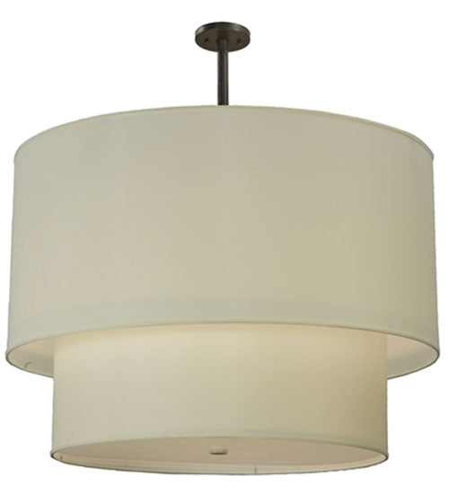 36" Wide Cilindro 2 Tier Textrene Pendant