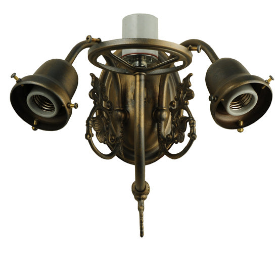 15" Wide Revival Gas & Electric 3 Light Wall Sconce