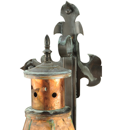 14"W Millesime Lantern Wall Sconce