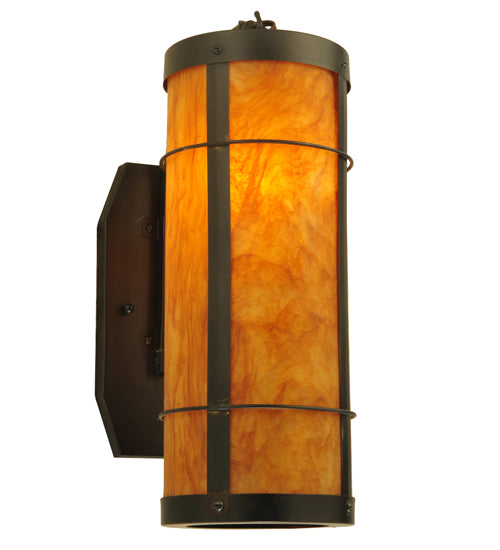 6" Wide Villa Wall Sconce