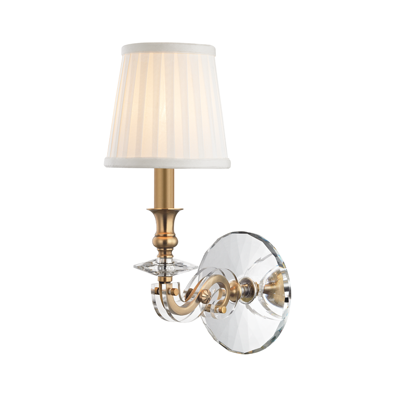 Lapeer Wall Sconce 5" - Aged Brass