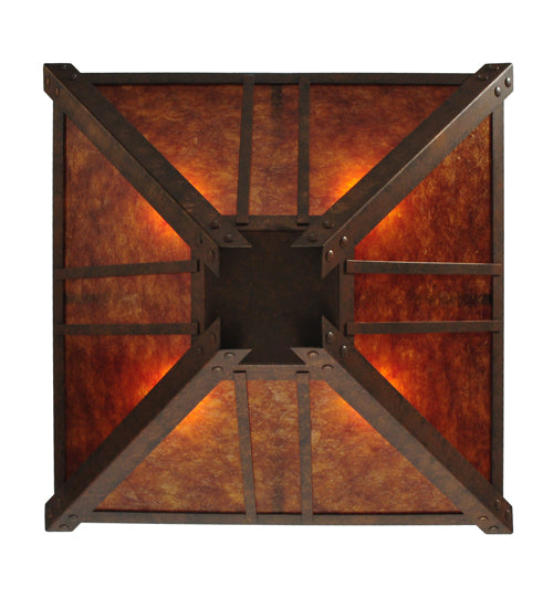 22" Square Arta Semi-Flushmount