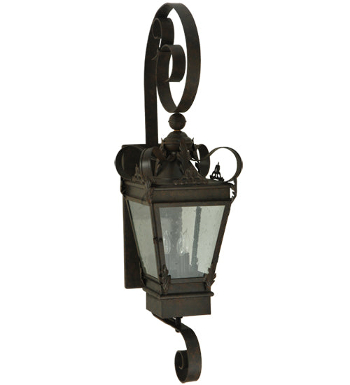 12"W Verona Lantern Wall Sconce