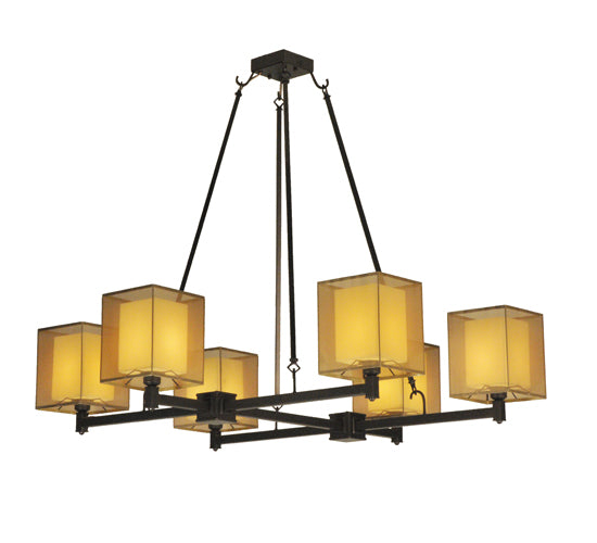 48"W Horizon Bay 6 Lt Chandelier