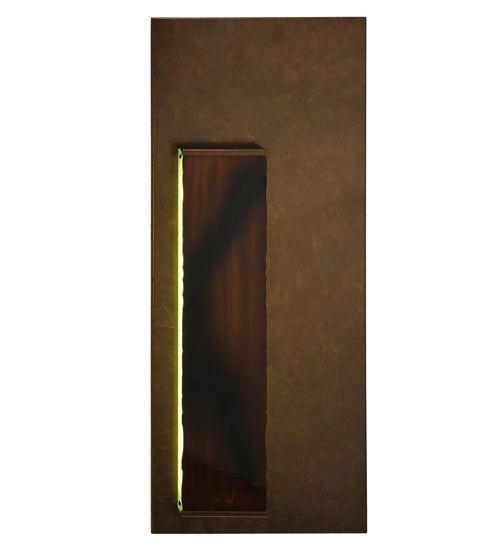 18" Wide Piastra Left LED Wall Sconce