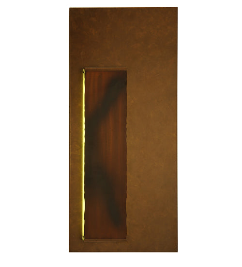 18" Wide Piastra Left LED Wall Sconce