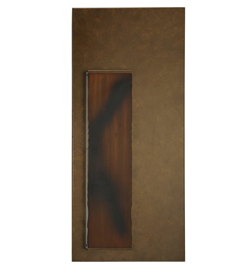 18" Wide Piastra Left LED Wall Sconce