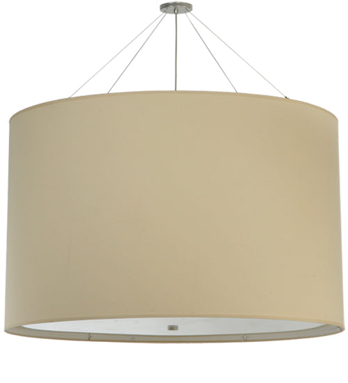 48"W Cilindro Natural Textrene Pendant