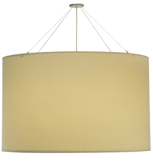 48"W Cilindro Natural Textrene Pendant