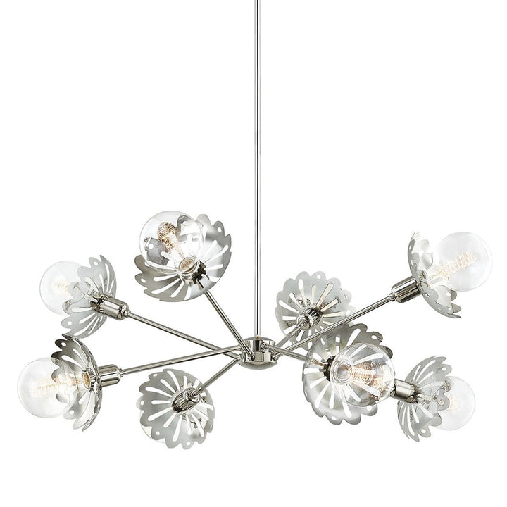 Alyssa Chandelier - Polished Nickel