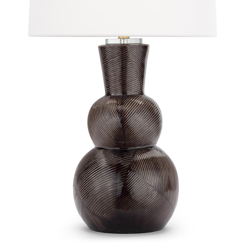 Hugo Ceramic Table Lamp (Black)