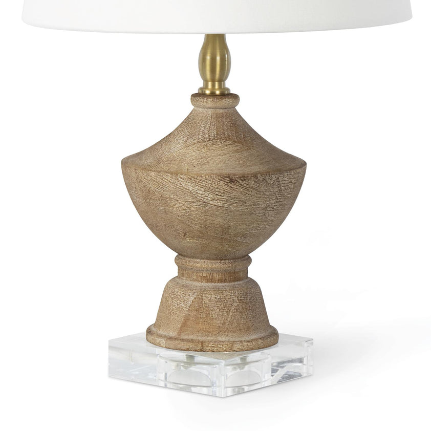 Southern Living Beatrix Wood Mini Lamp