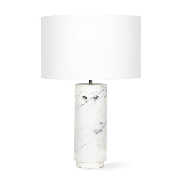 Odin Marble Table Lamp (White)