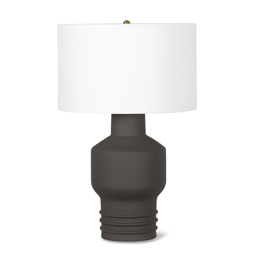 Lewis Ceramic Table Lamp (Black)