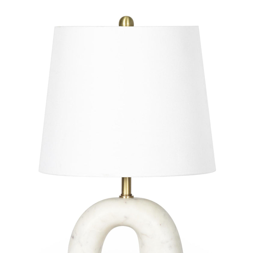 Slinkly Marble Table Lamp