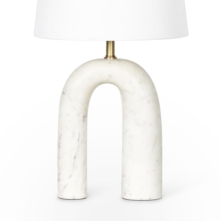 Slinkly Marble Table Lamp